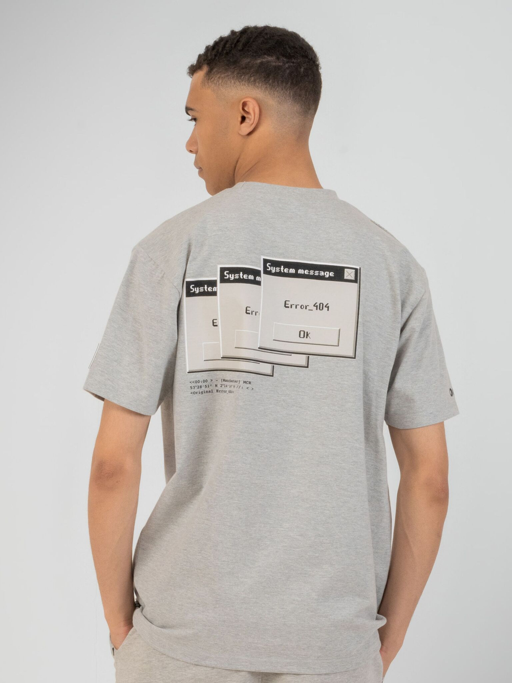 Футболка мужская ORIGINAL CREATOR GLITCH T-SHIRT, Серый