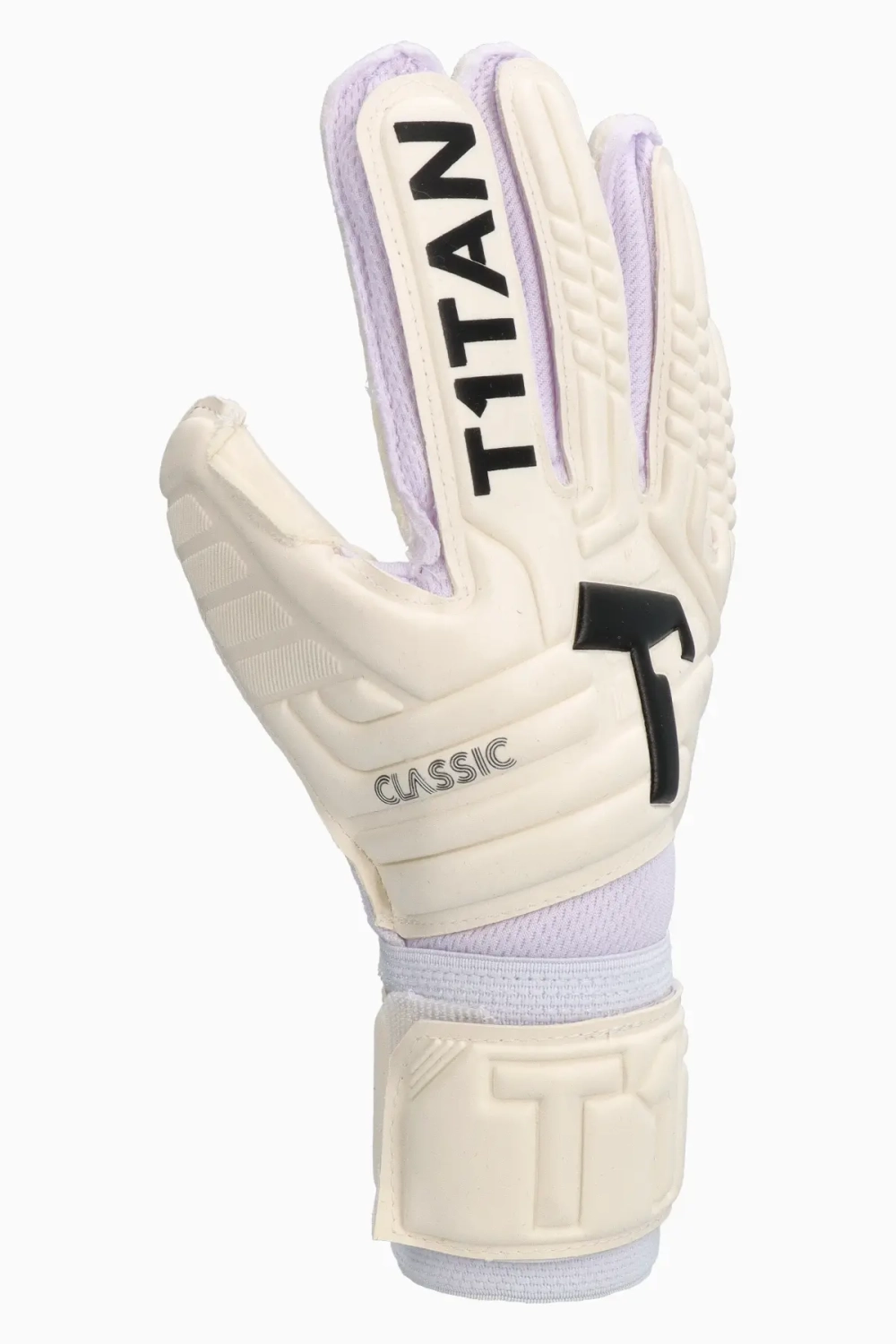 Вратарские перчатки T1TAN Classic 1.0 White-Out Junior - белый