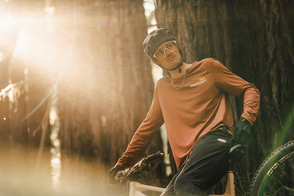 Спортивные очки с диоптриями 100% SPEEDCRAFT LE Bastille - Pearl White Glitter - Blue Mirror Photochromic Lens