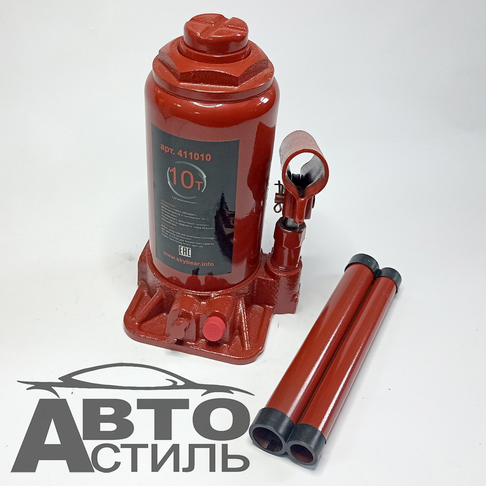Домкрат гидравлический 10,0т h=200-385мм SKYBEAR 411010