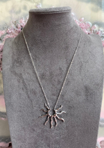 Цепочка с подвеской Солнце, сталь