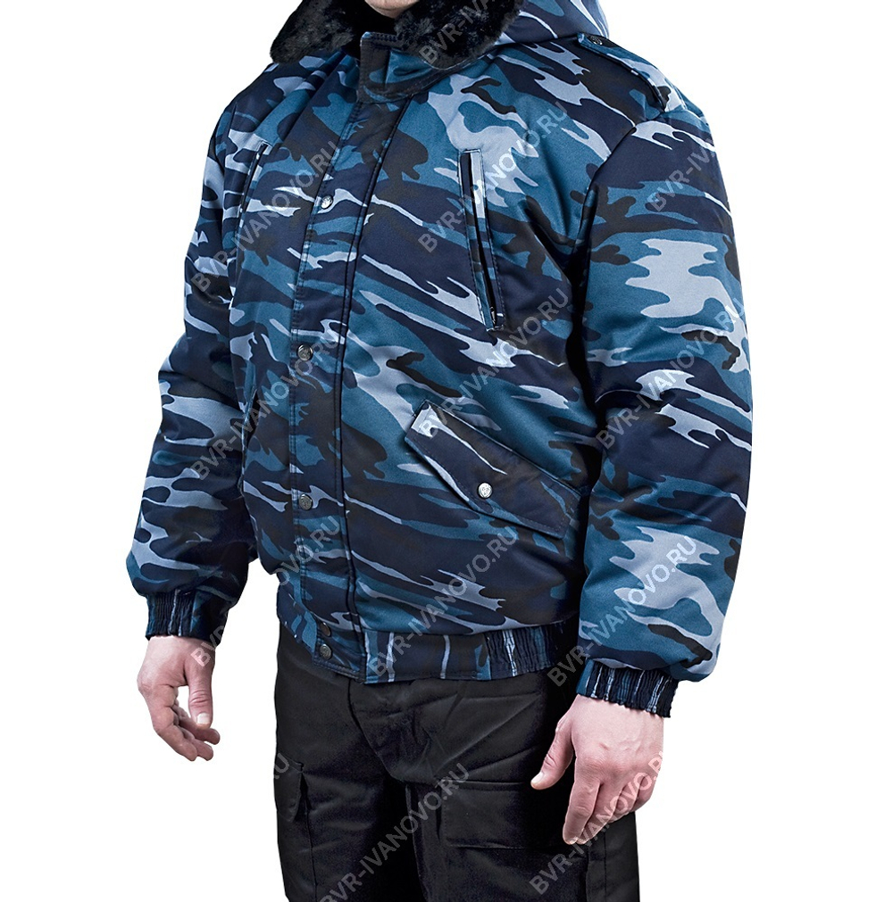 Куртка Охранник (смесовая могилёв, серый КМФ)