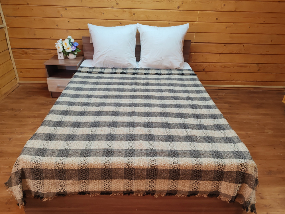 Плед, клетчатый, евро, 210х240 см, ПАН