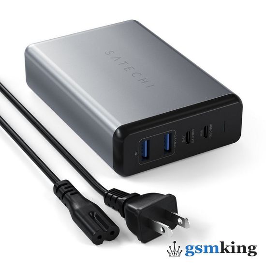 Satechi 108W Pro USB-C PD Charger Space Gray ST-TC108WM