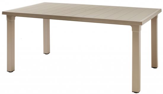 Стол пластиковый обеденный Ercole Италия цвет тортора Италия