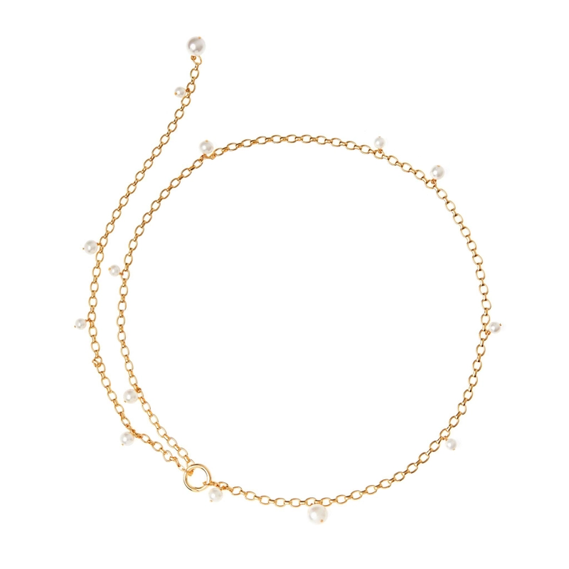 Цепь на тело Жемчужная Элегантность