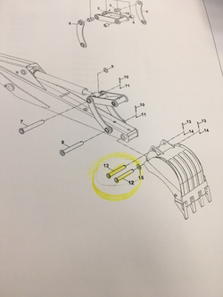 Палец 811/62217 YG TECHNOLOGY (Турция)