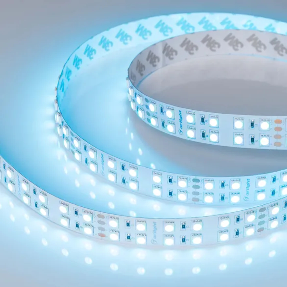 Светодиодная лента RT-B144-19mm 24V RGB (34.4 W/m, IP20, 5060, 5m) (Arlight, Открытый) 012905(2)