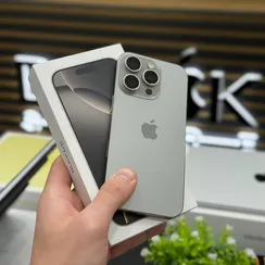 Б/У Телефон Apple IPhone 16 Pro 128Gb Natural Titanium 92% (M4V9QC900N)