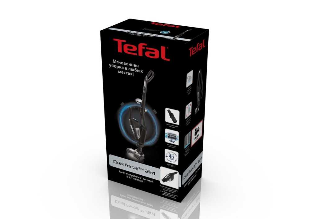 Беспроводной пылесос Tefal Dual Force TY6735WH
