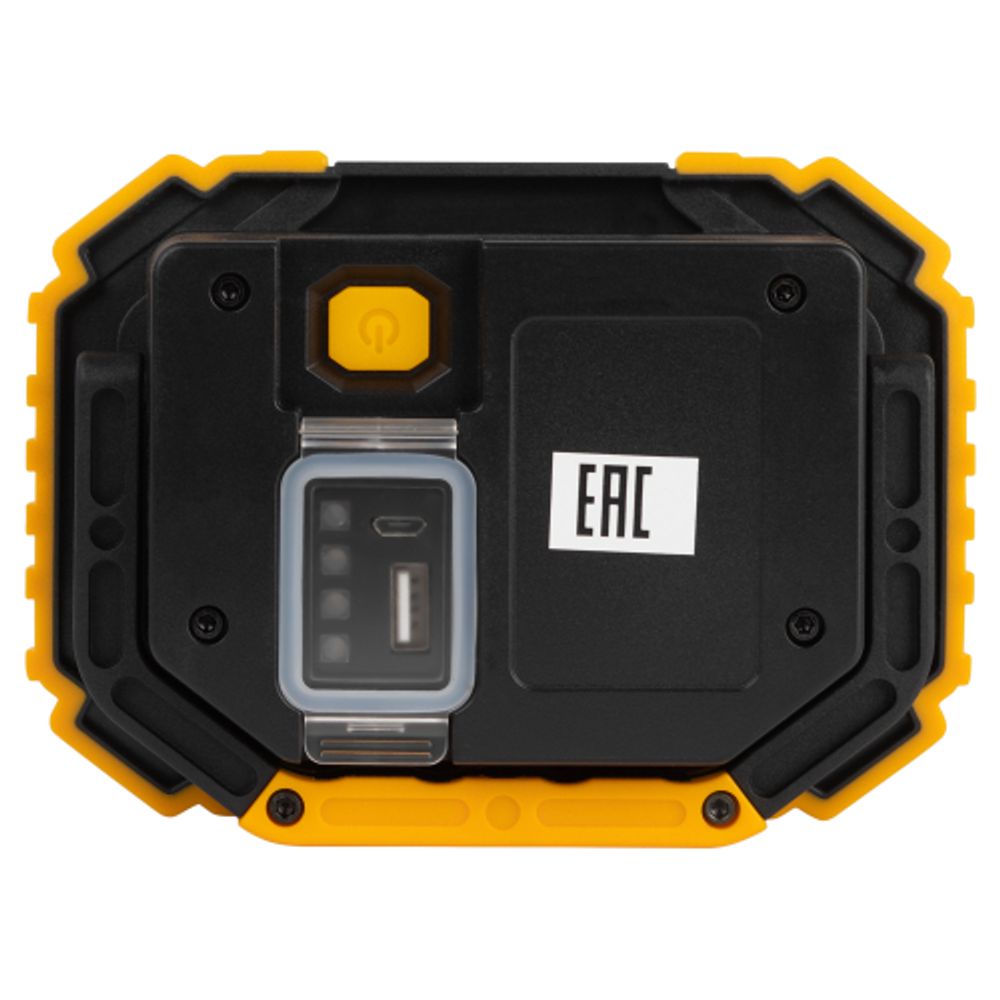 Светодиодный фонарь ЭРА Рабочие Практик PA-802 прожектор аккумуляторный 15Вт, COB, 6 режимов