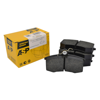 Колодки торм. 2110-15/Приора/Гранта/1118-1119 передние (к-т, 4шт) /ASP/