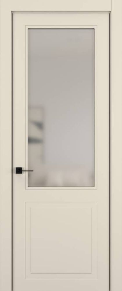 Дверь 02V GEOMETRY Матовый Лунный