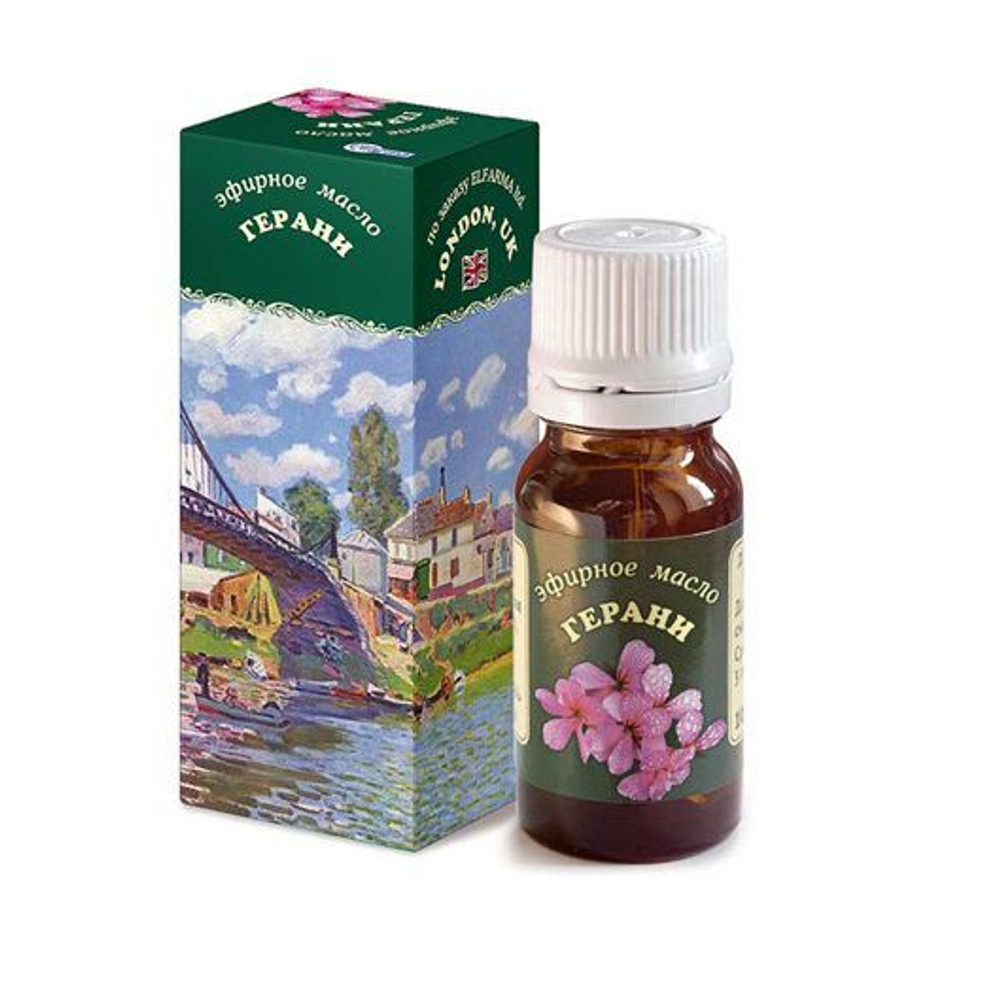 Elfarma Масло Герани, эфирное, 10 мл