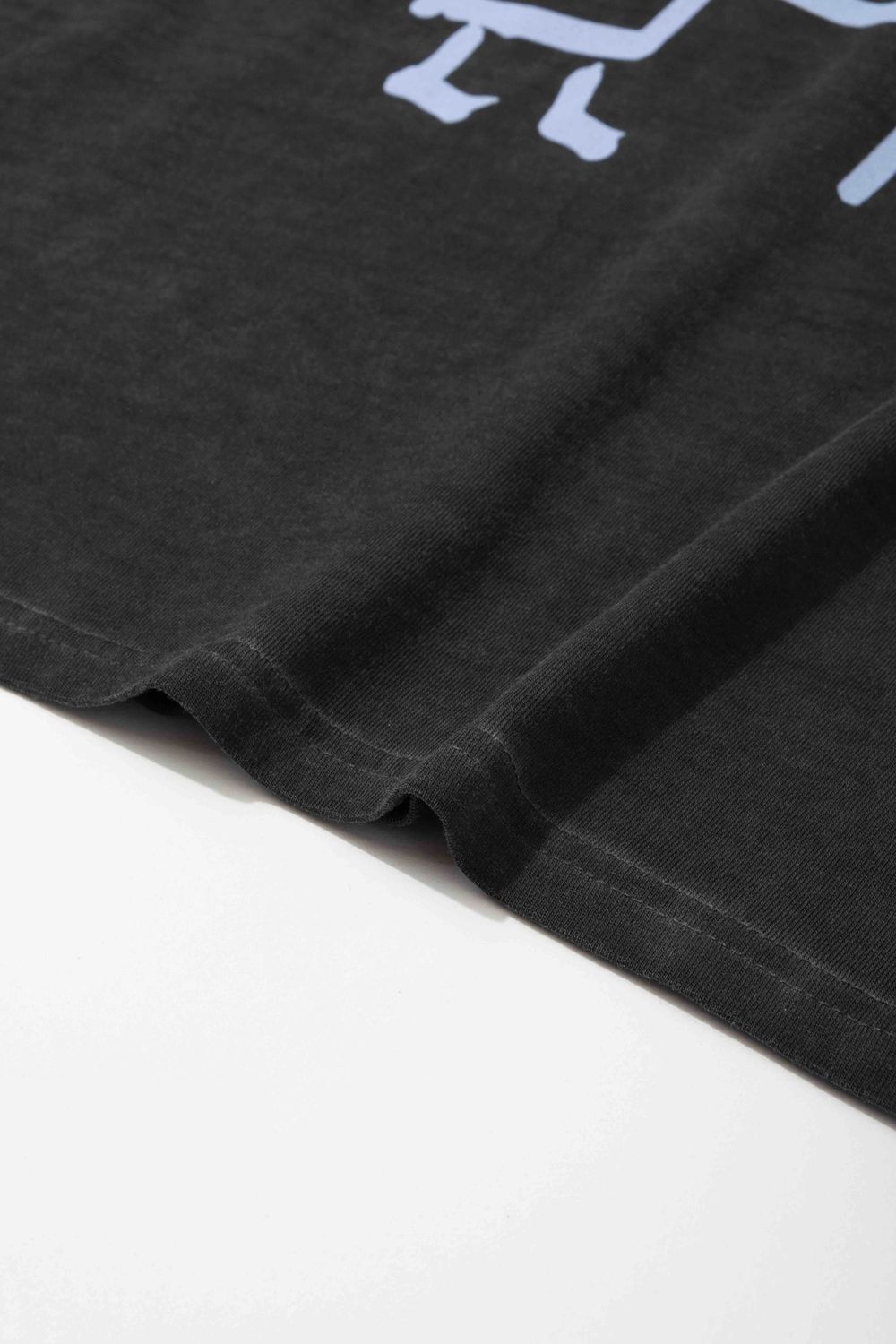 Футболка FOS Vacation pigment dyed Серая