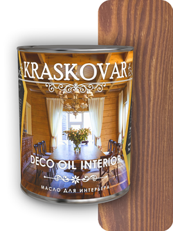 Масло для интерьера Kraskovar Deco Oil Interior гранатовый