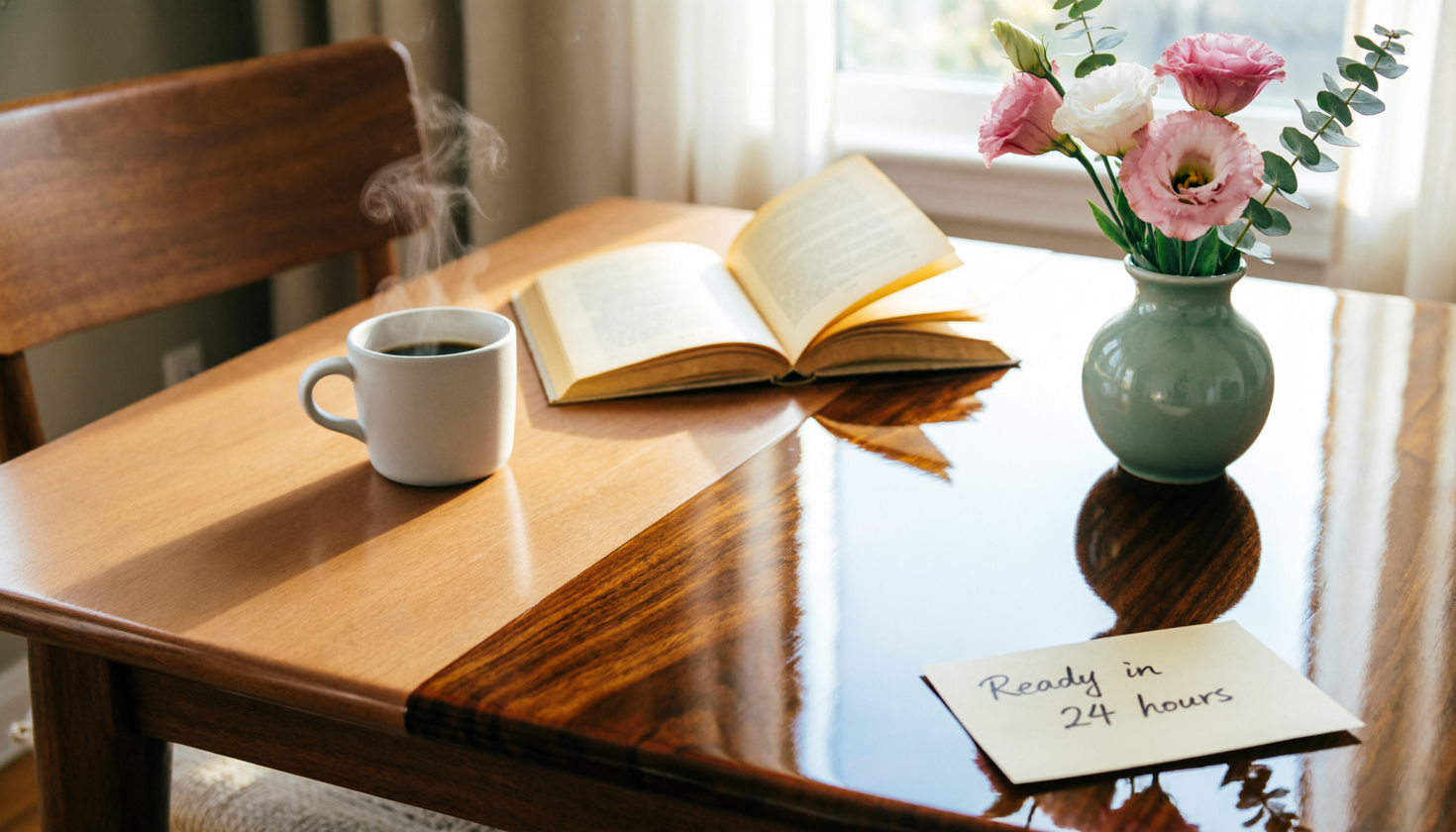 Один слой лака или два? Когда ваша мебель наконец станет готовой к жизни.