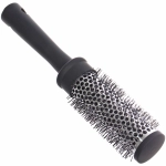 Расческа массажная брашинг «СЕКРЕТ ТВОЕЙ КРАСОТЫ», цвет черный, матовое покрытие, 3.5*22см