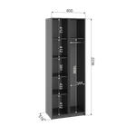 Фаворит Шкаф 2-х створчатый