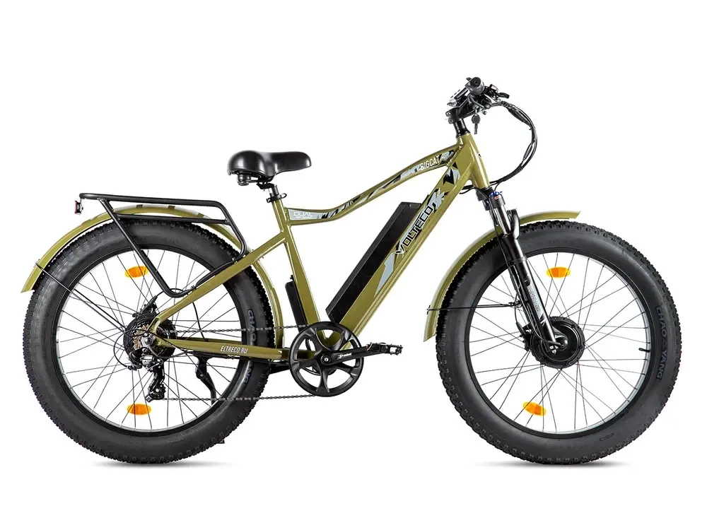 Электрофэтбайк VOLTECO BigCat Dual Next (серый)