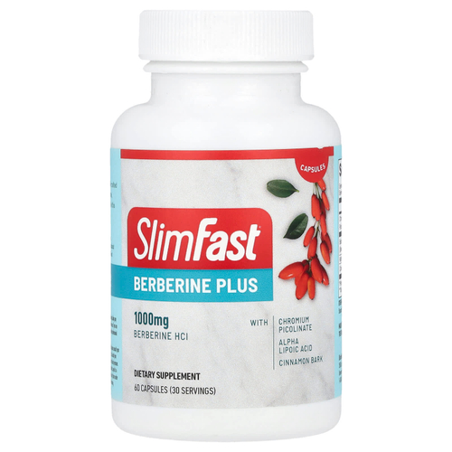 SlimFast, Berberine Plus, 60 капсул