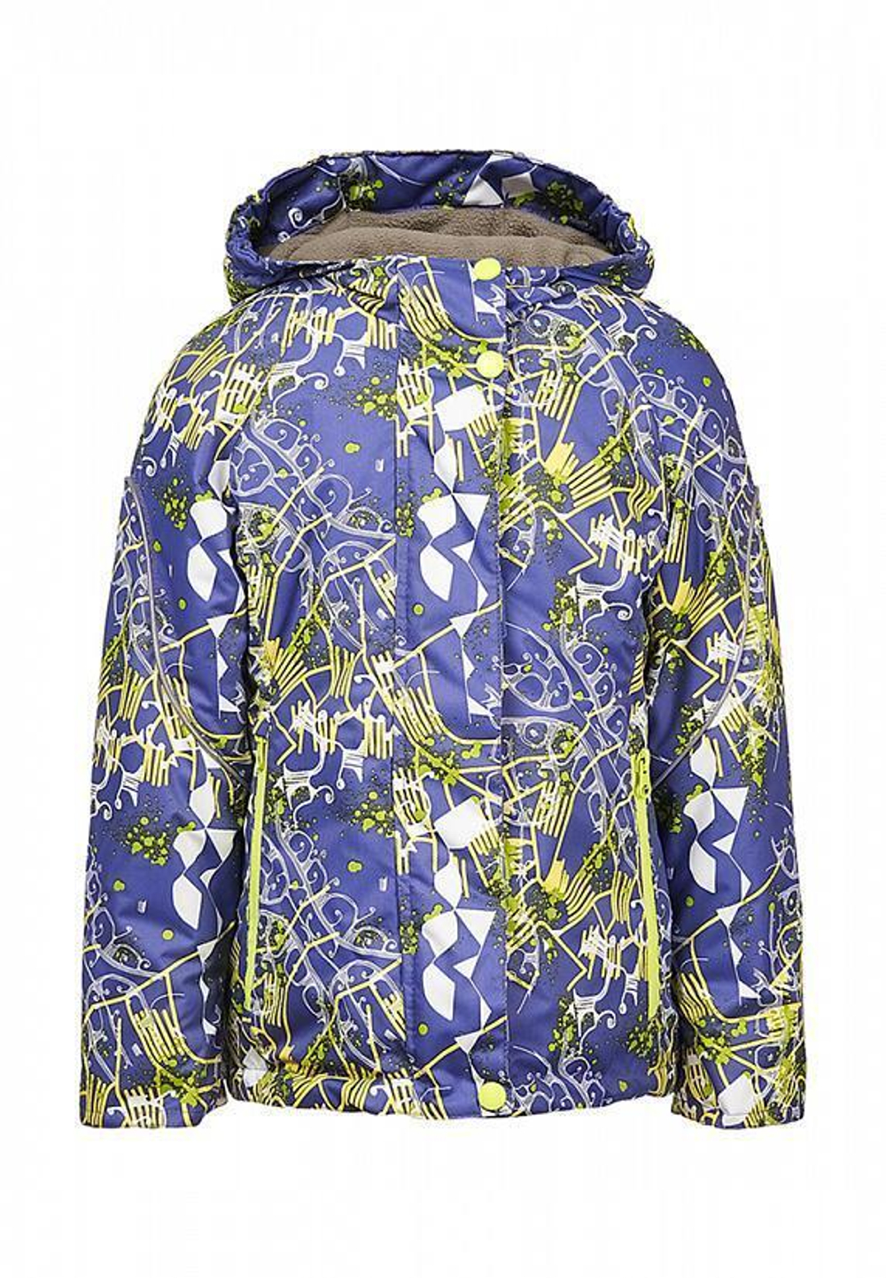 Куртка для девочек "Африка" 4-5 л размер 110 цвет сиреневый