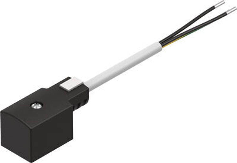 KMF-1-24-10-LED Штекерная розетка с кабелем
