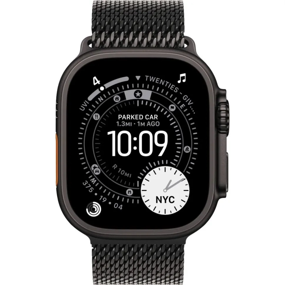 Watch Ultra 3 49mm Black-Milanise Band