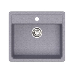 Кухонная мойка GLANZ J009-G35 570x505мм Темно-серый