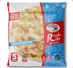 Лепешка роти классическая уп(25 лепешек)