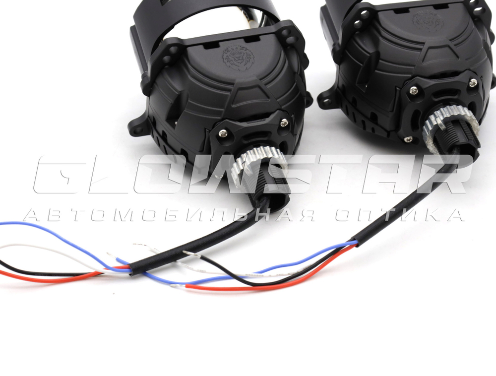 Билед модули Aozoom A15 24 вольта, 3.0 дюйма, 2 чипа, 5500K, 24V, 58W/65W, крепление 3R и съемное гаечное (комплект, 2шт)