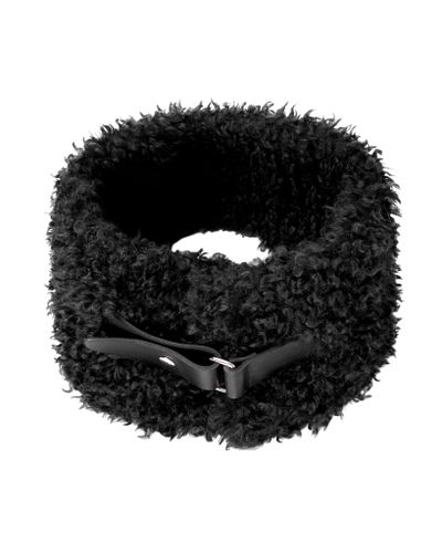 Шарф стойка с застежкой