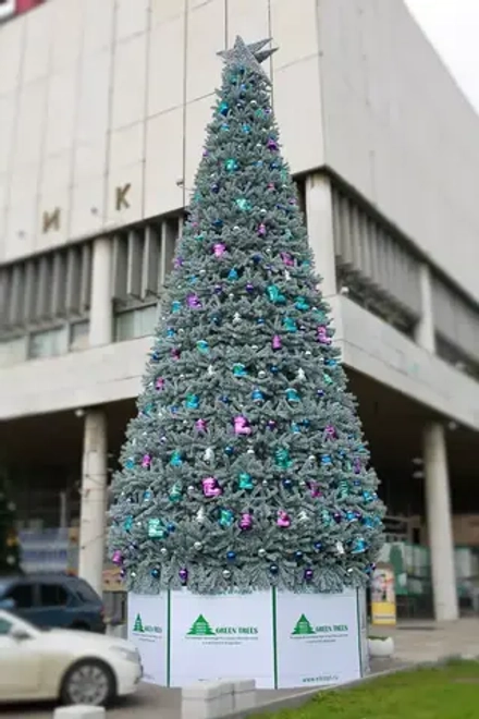 Уличная елка Уральская изумрудная 26 м., каркасная, ПВХ, Green Trees (GT26URPVCBL)