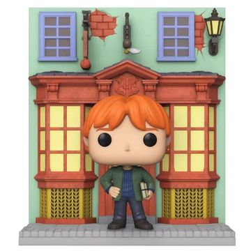 Фигурка Funko POP! Deluxe Harry Potter Diagon Alley Ron Weasley Quidditch Supplies Store (Exc) 58125