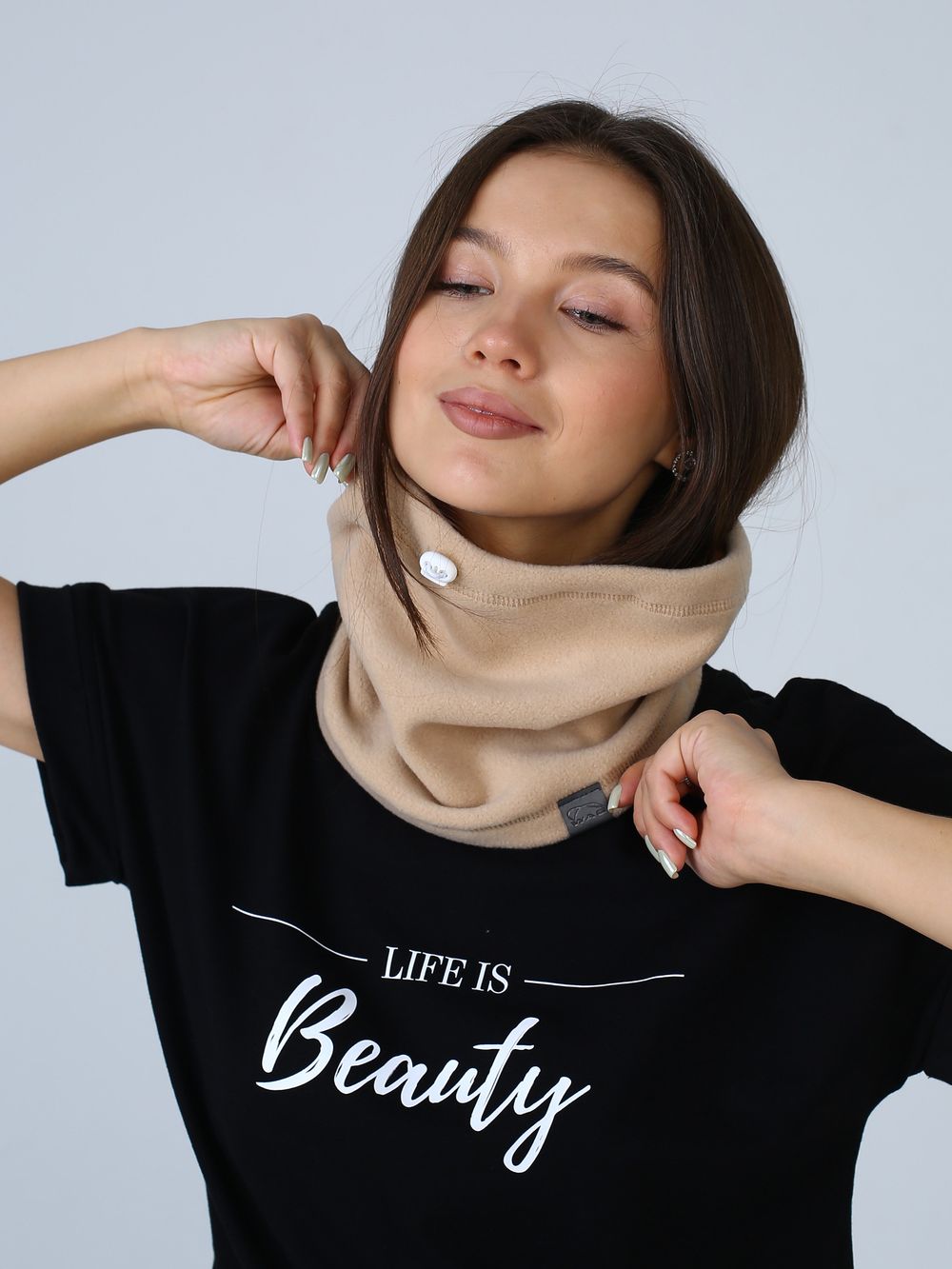 Снуд из флиса