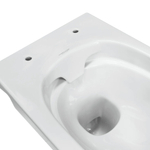 Унитаз подвесной "Novel" безободковый (сид. дюро м/лифт slim, clip up) (Sanita Luxe)