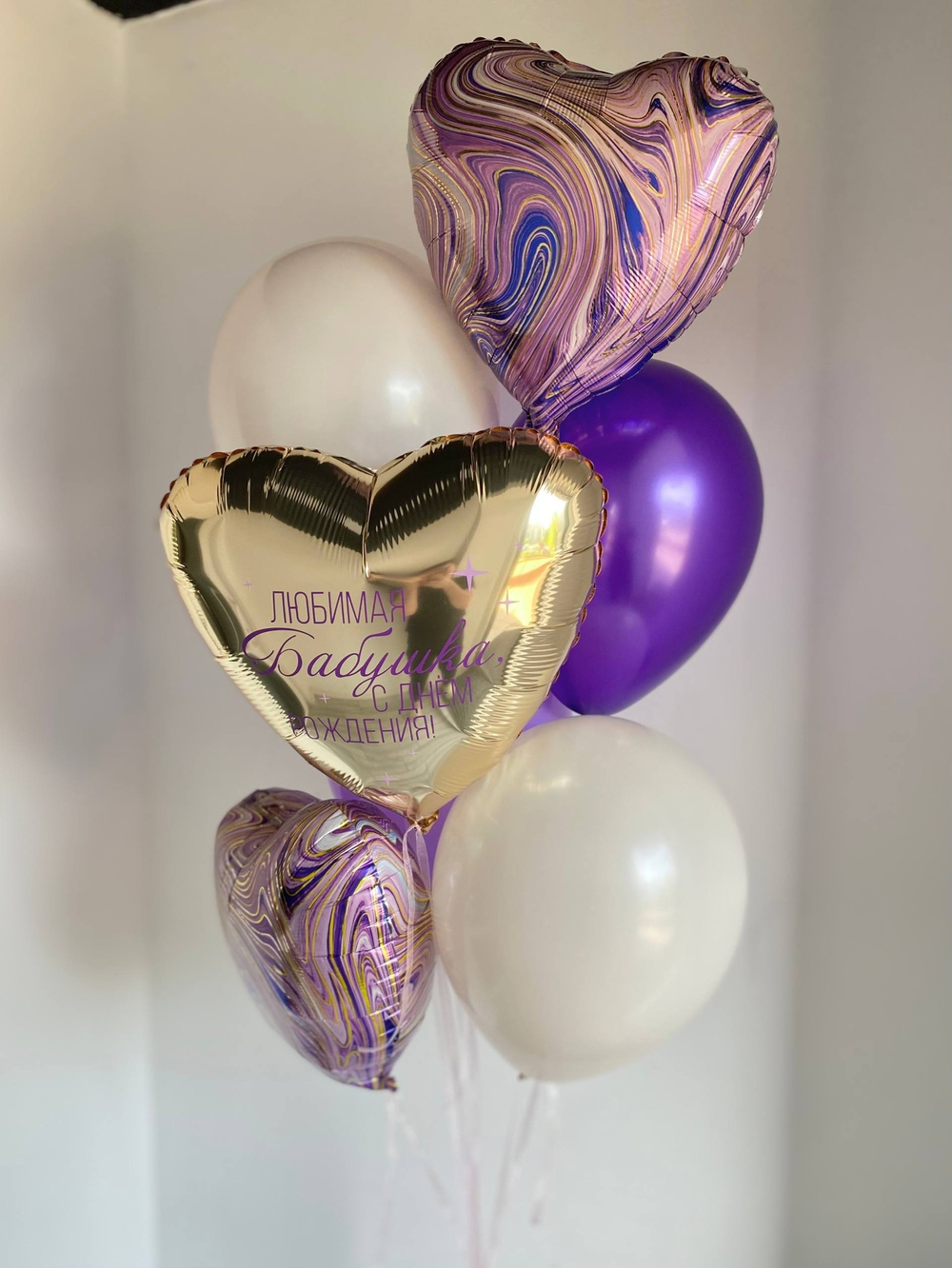 Воздушные шары для бабушки №3390