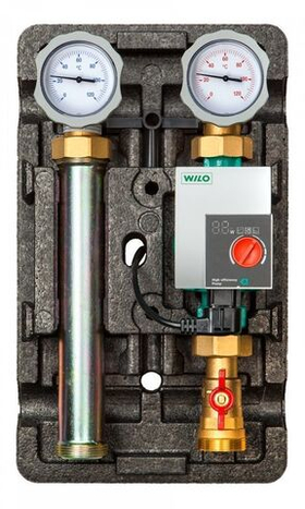 Насосная группа без смесителя Meibes UK - Ду32 (с насосом Wilo Stratos Para 30/1-7)