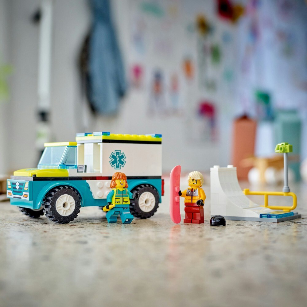 LEGO City — Скорая помощь и сноубордист 60403 / артикул   60403  / GTIN 5702017566764