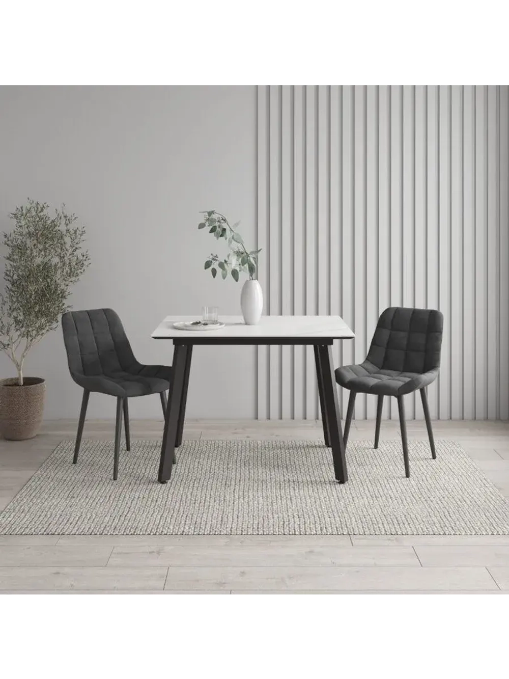 Стол кухонный Белый 100х80х74 см