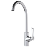 Смеситель для кухни 30k MIXLINE ML28-032 "Energy" высокий излив боковая ручка