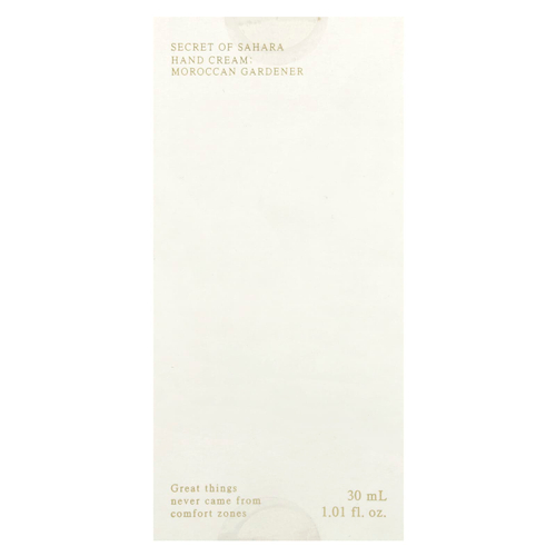 Huxley, Secret of Sahara, крем для рук, марокканский садовник, 30 мл (1,01 жидк. Унции)