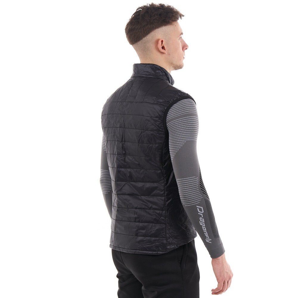 ЖИЛЕТ УТЕПЛЕННЫЙ DRAGONFLY VEST 100 BLACK 2023