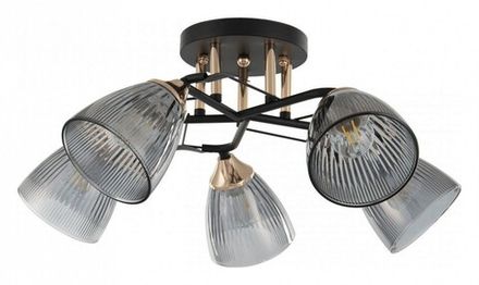 Потолочная люстра Arte Milano AMALFI-322610 322610/5 BK+FG