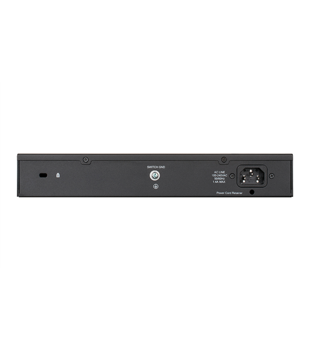 D-Link EasySmart L2 Switch 24х1000Base-T (12х1000Base-T PoE), PoE Budget 100W