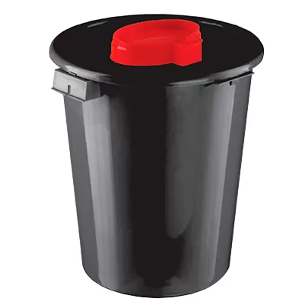 Контейнер для утилизации острого инструмента КМ-Проект МК-01 Универсал класс Г 6 л черный