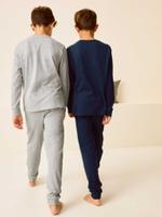 Пижама для мальчика Next B85-542, 2 шт., Серый, Темно-синий