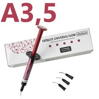 Estelite Universal Flow (Medium) A3,5 (3гр.), Эстелайт Универсал Флоу А3,5 жидкотекучий