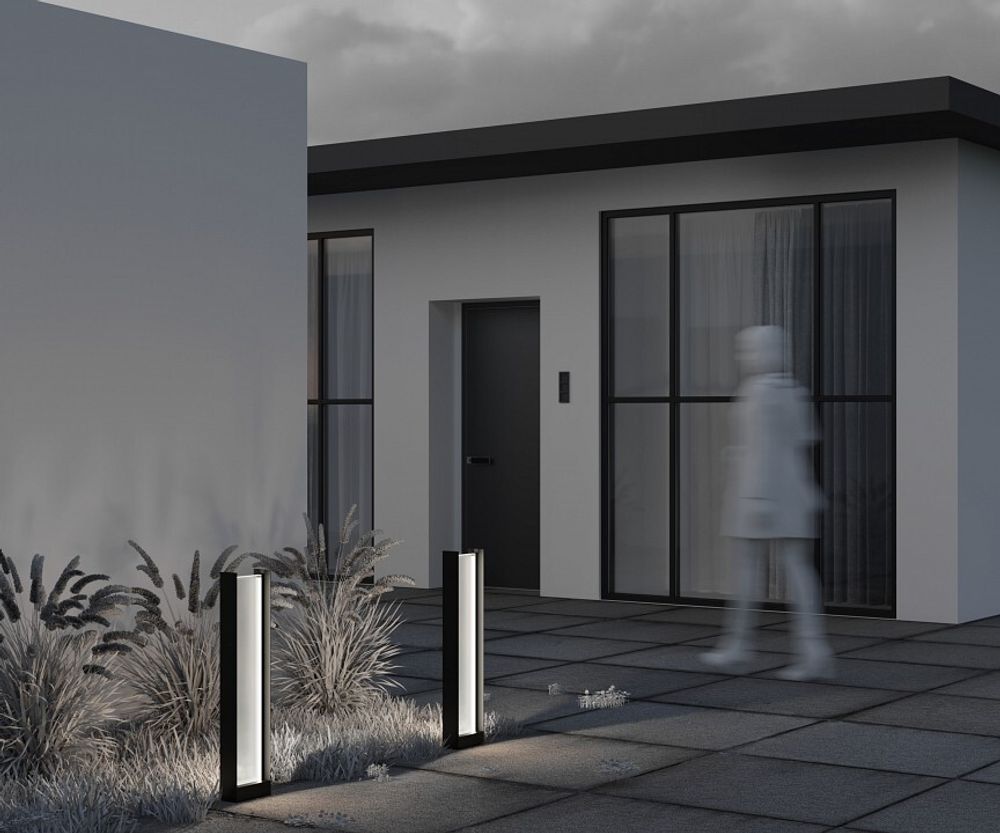 Наземный высокий светильник Maytoni Reso O445FL-L20GF3K1