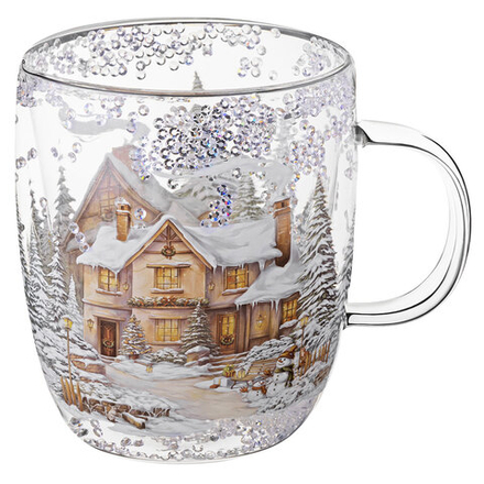 КРУЖКА С ДВОЙНЫМИ СТЕНКАМИ "НАКАНУНЕ РОЖДЕСТВА" 410 МЛ